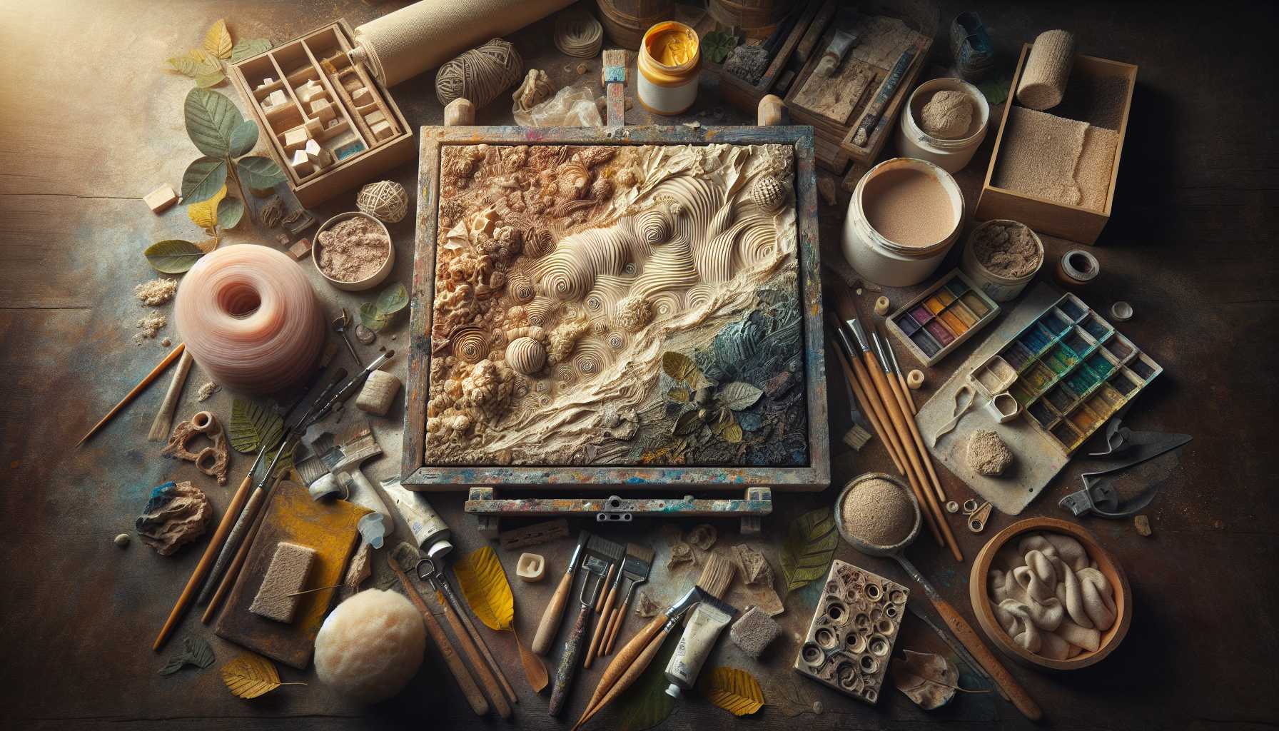 Innovative Texturtechniken in der zeitgenössischen Kunst: 7 kreative Methoden