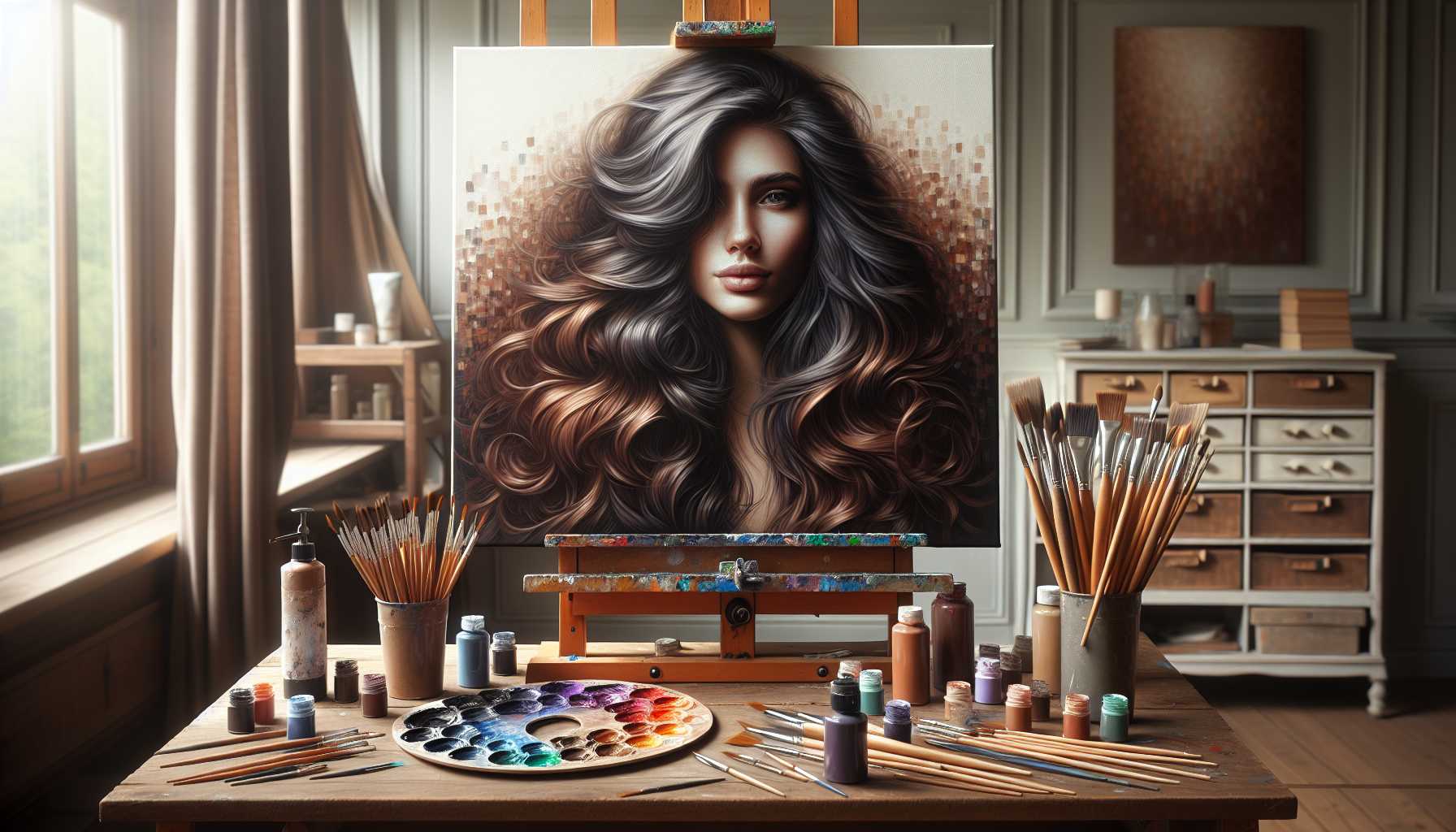Die Kunst des Haarmalens: Von grundlegenden Pinselstrichen zu verschiedenen Stilen