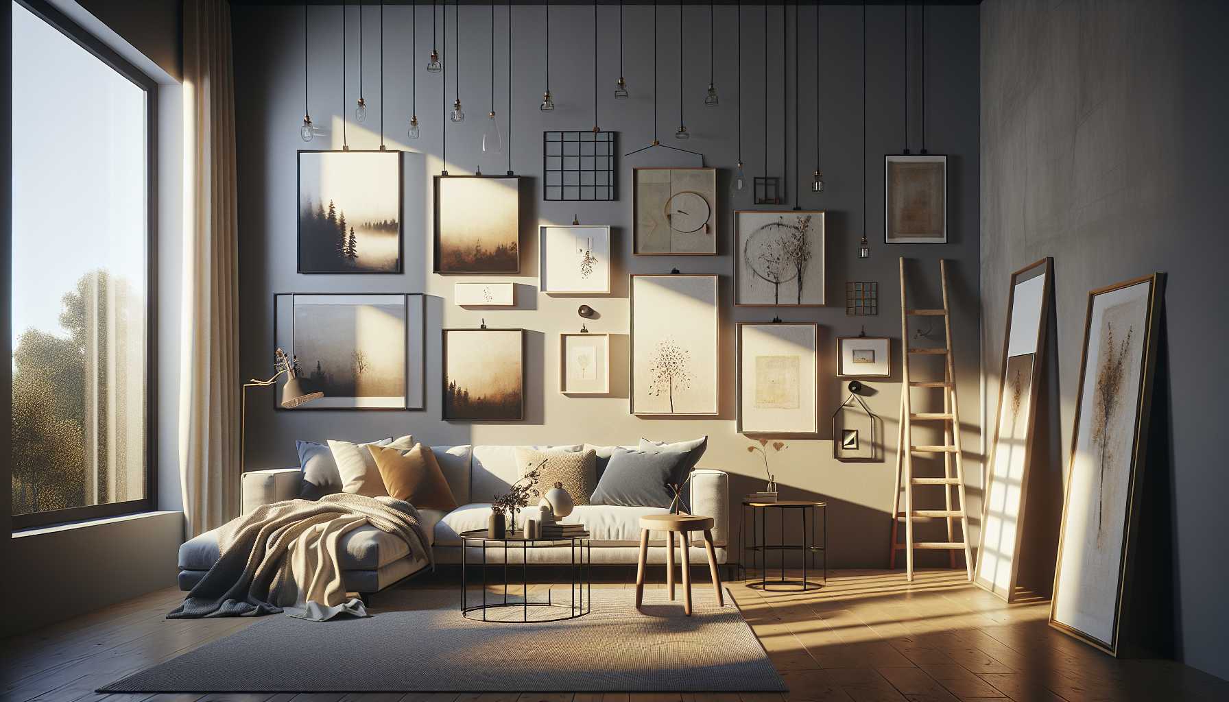 Leinwandkunst präsentieren: Innovative Ausstellungstechniken für Künstler