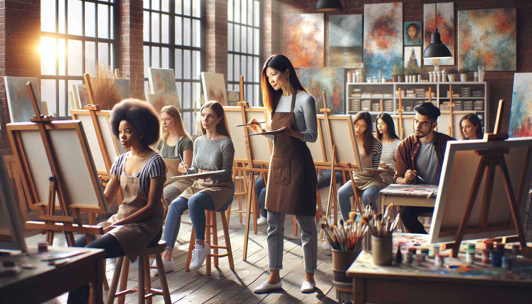 Kunst-Anfängerkurse in der Nähe finden: Lokale Malworkshops 2024