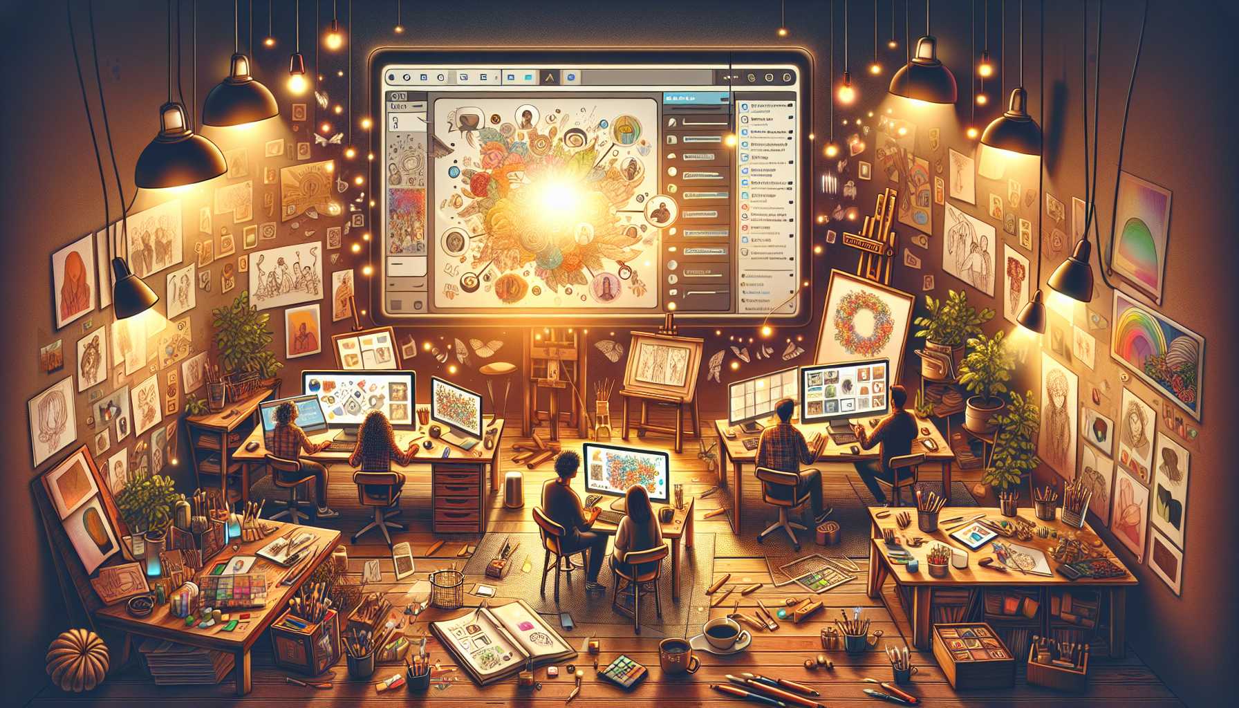 Kunstgemeinschaft auf Discord: Kostenlose Plattform zur Verbesserung der Malfertigkeiten
