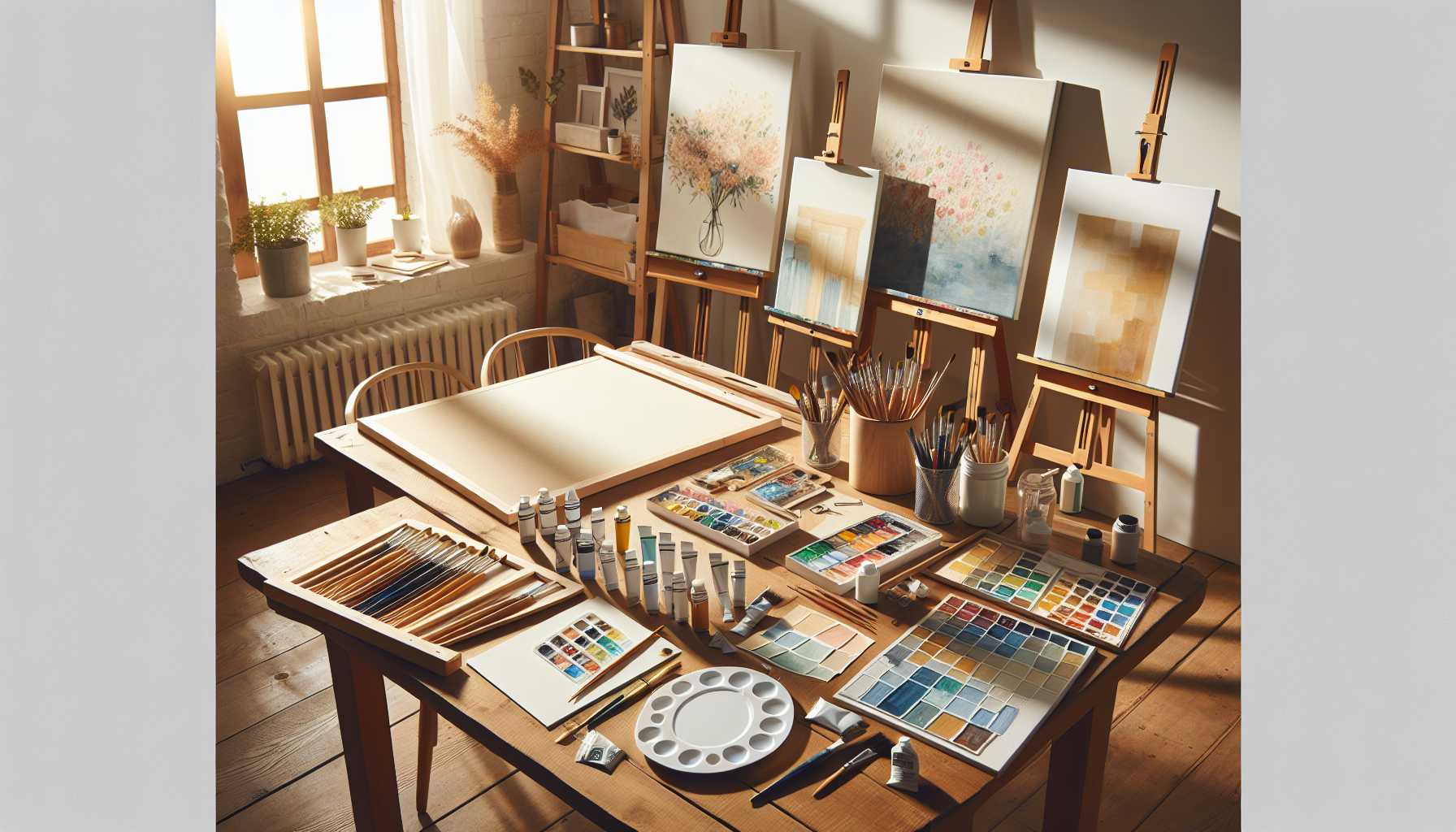 Die ideale Leinwand und Papier für Anfänger wählen - Kompletter Malerei Guide