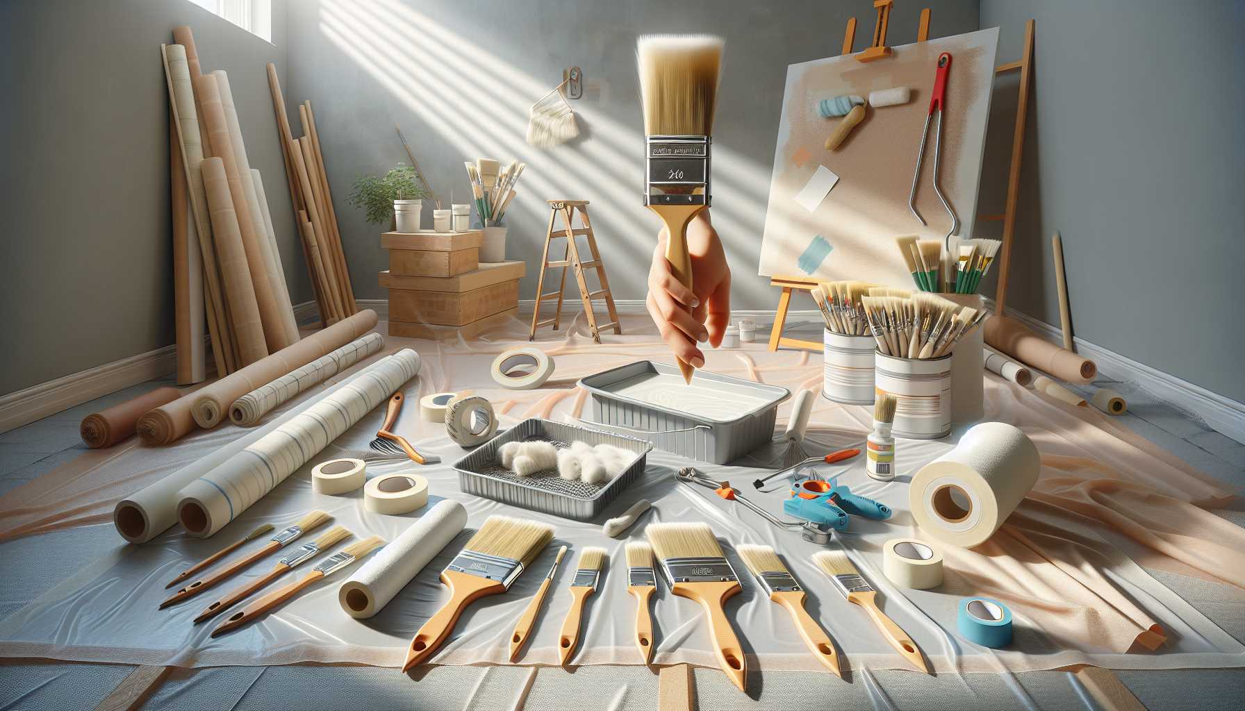 Anfängerhandbuch für grundlegende Malertechniken - Schritt für Schritt Anleitung