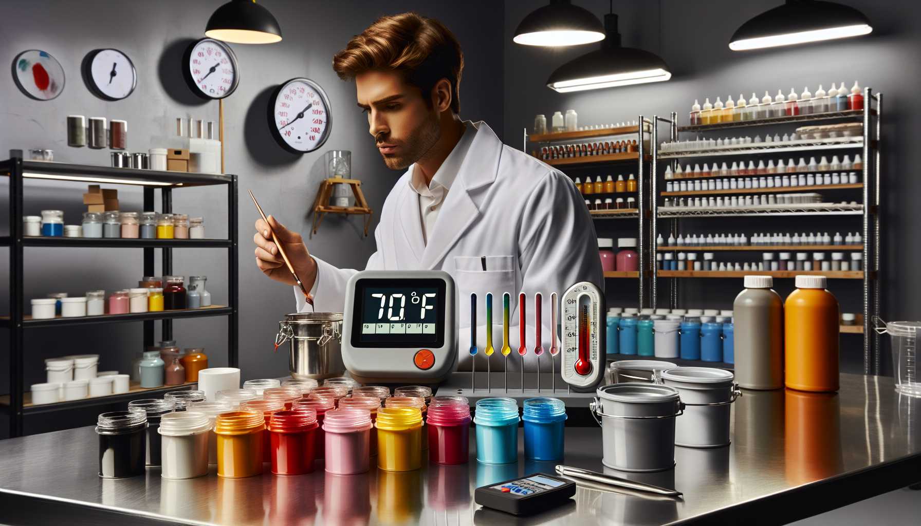 Temperaturregulierung beim Farbmischen: Wissenschaftlicher Leitfaden für perfekte Ergebnisse