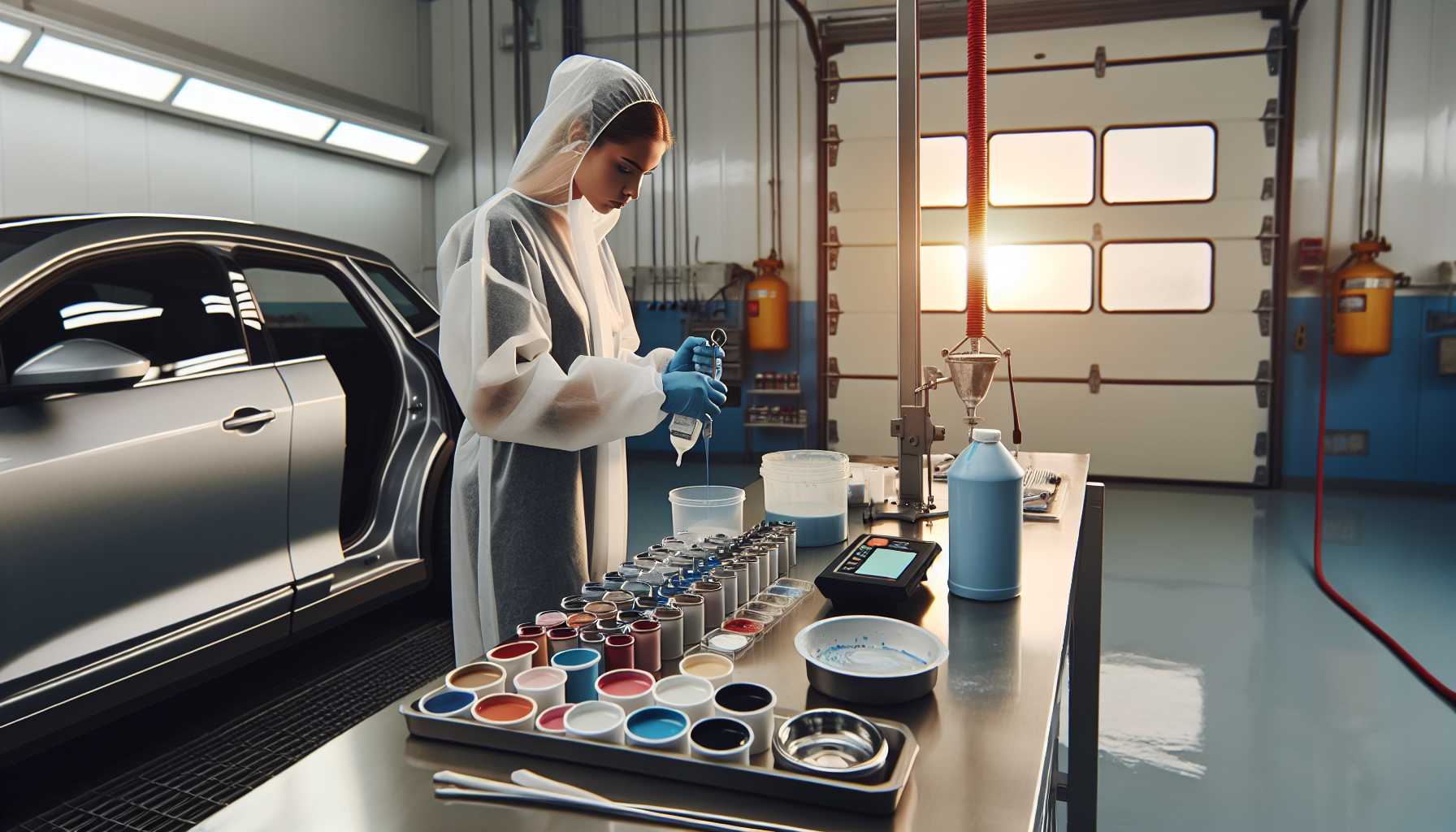Professionelle Farbabstimmung beim Autolack Mischen - Kompletter Leitfaden