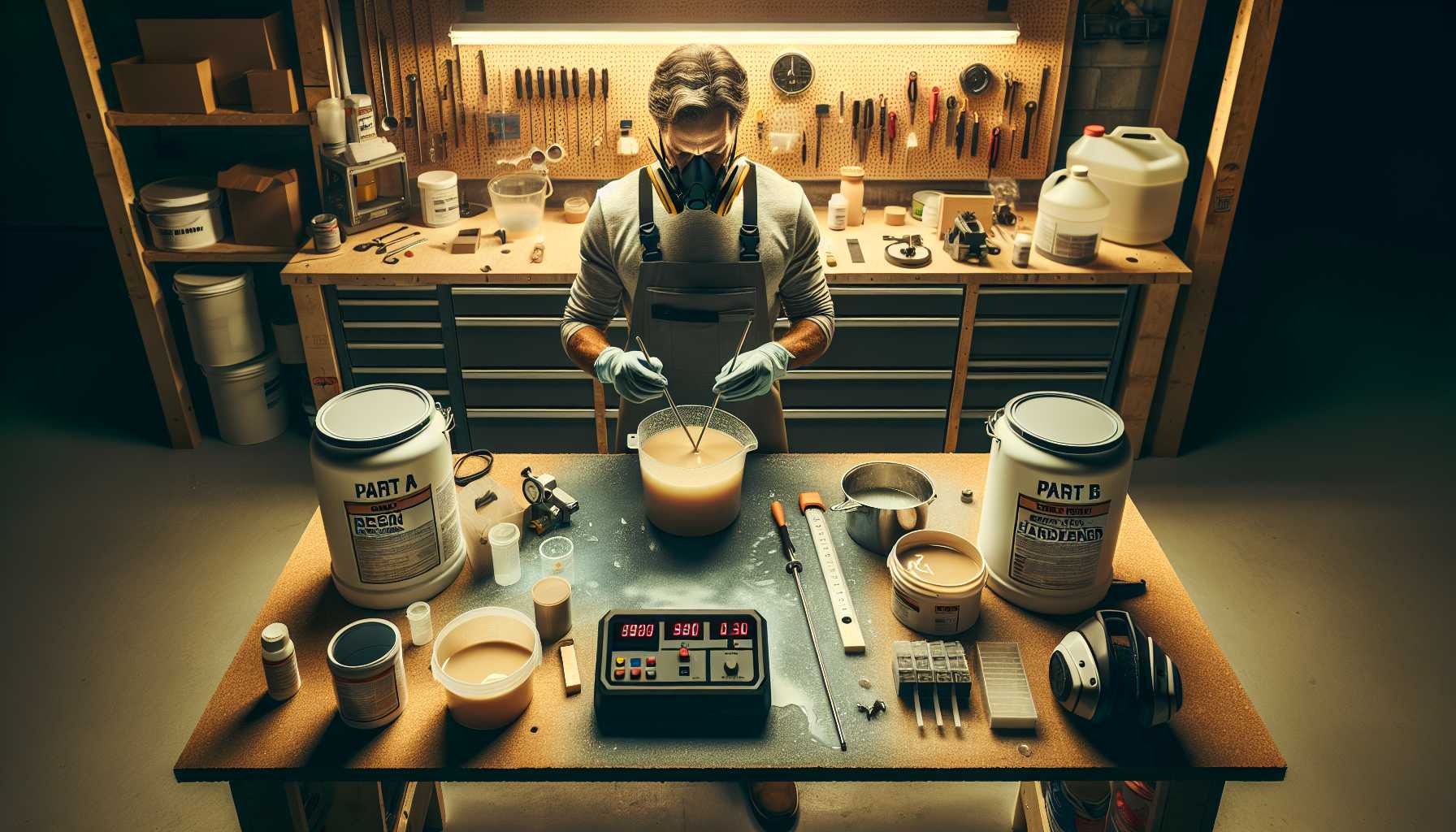 Epoxidfarben richtig mischen: Kompletter Leitfaden für perfekte Ergebnisse