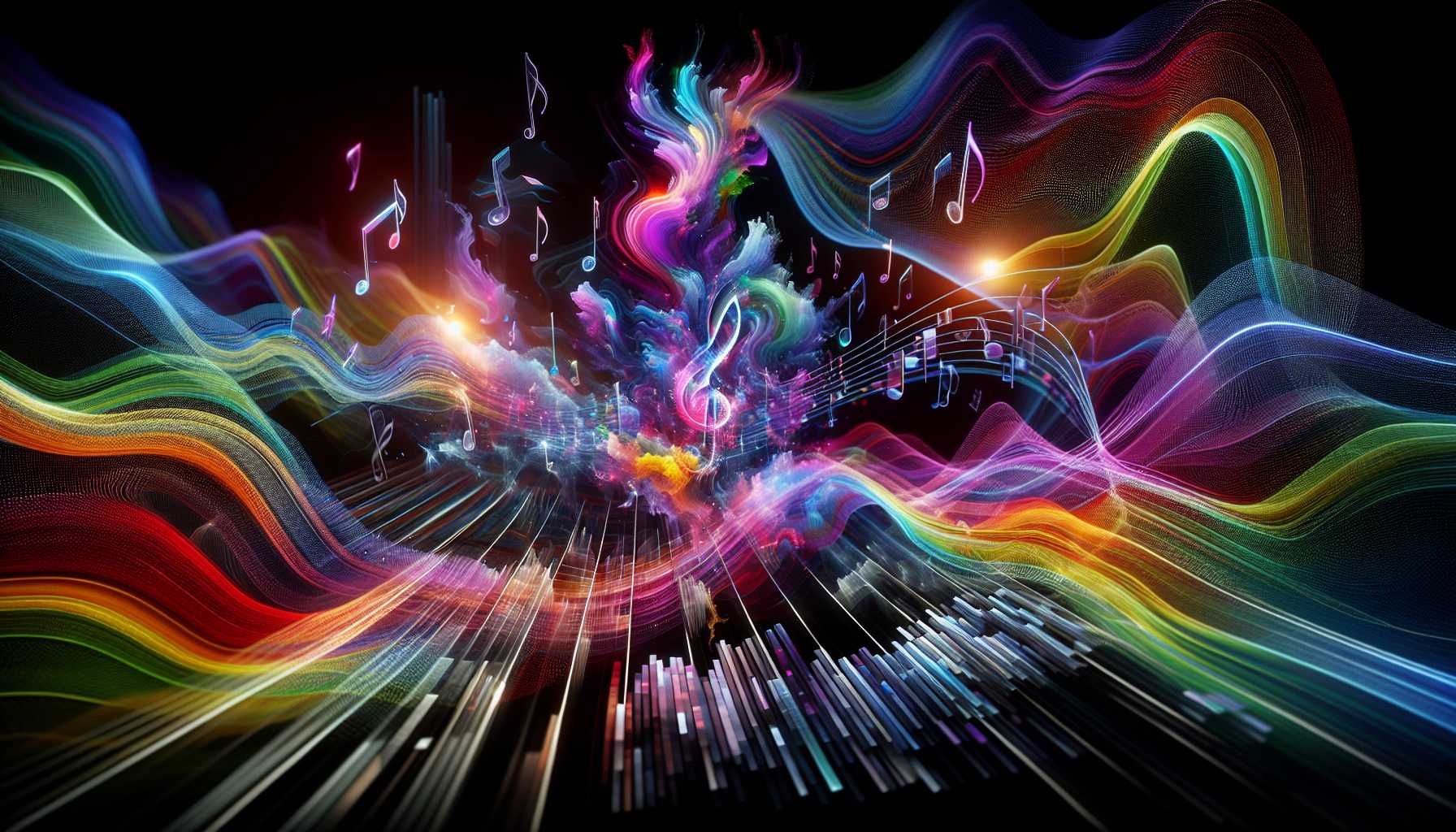 Musikvisualisierung: Wie Klänge zu visueller Kunst werden