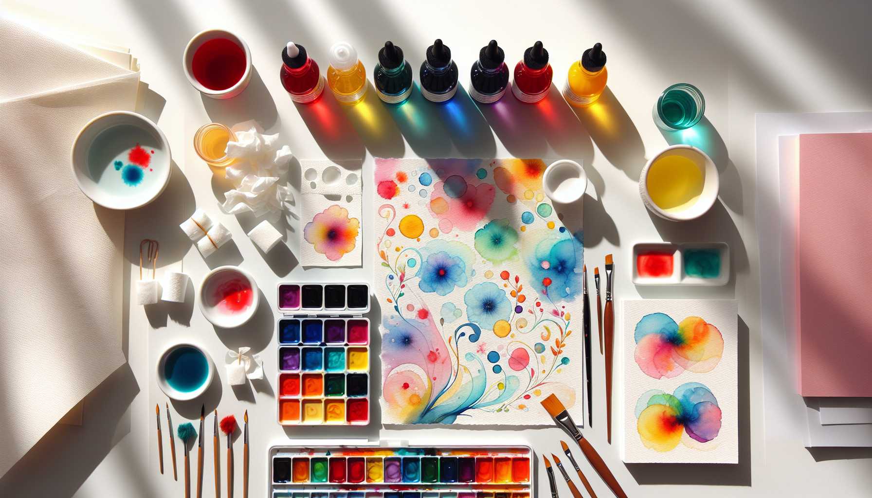 Einfache Kunst mit Lebensmittelfarbe: Budgetfreundliche Malerei für Anfänger