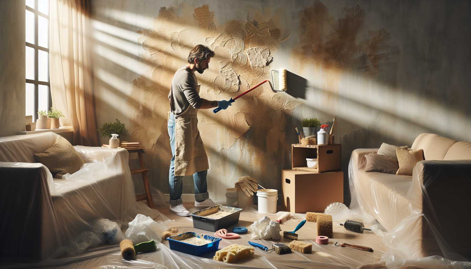 DIY Farbtextur: 10 Einfache Haushaltswerkzeuge für Anfänger