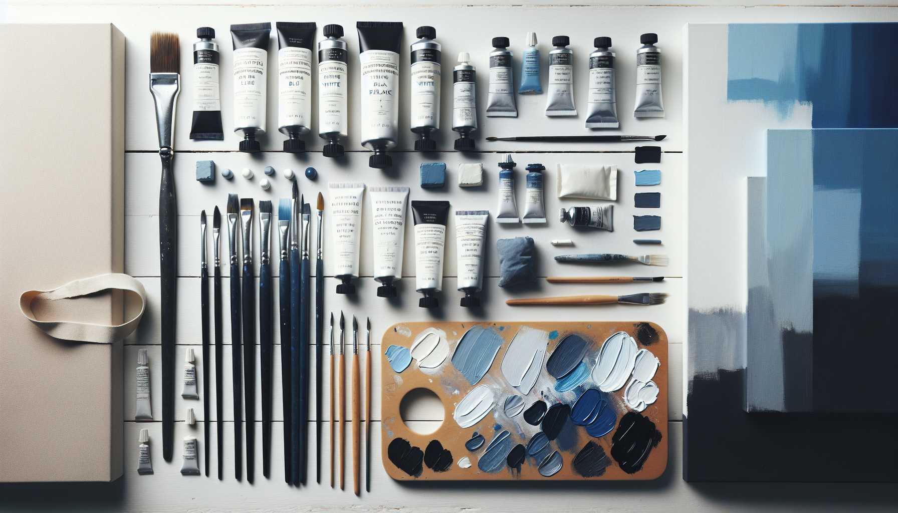 Monochrome Malerei für Anfänger: Leitfaden zur einfarbigen Kunst