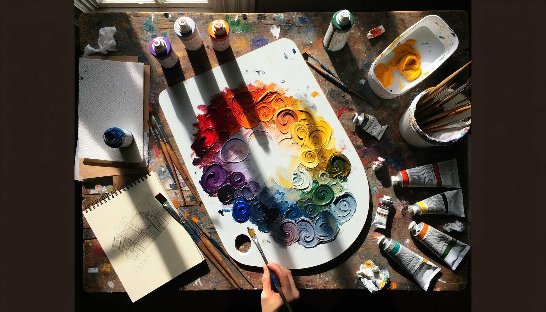 Farbmischen für Anfänger: Grundlagen und Techniken der Farbkombinationen