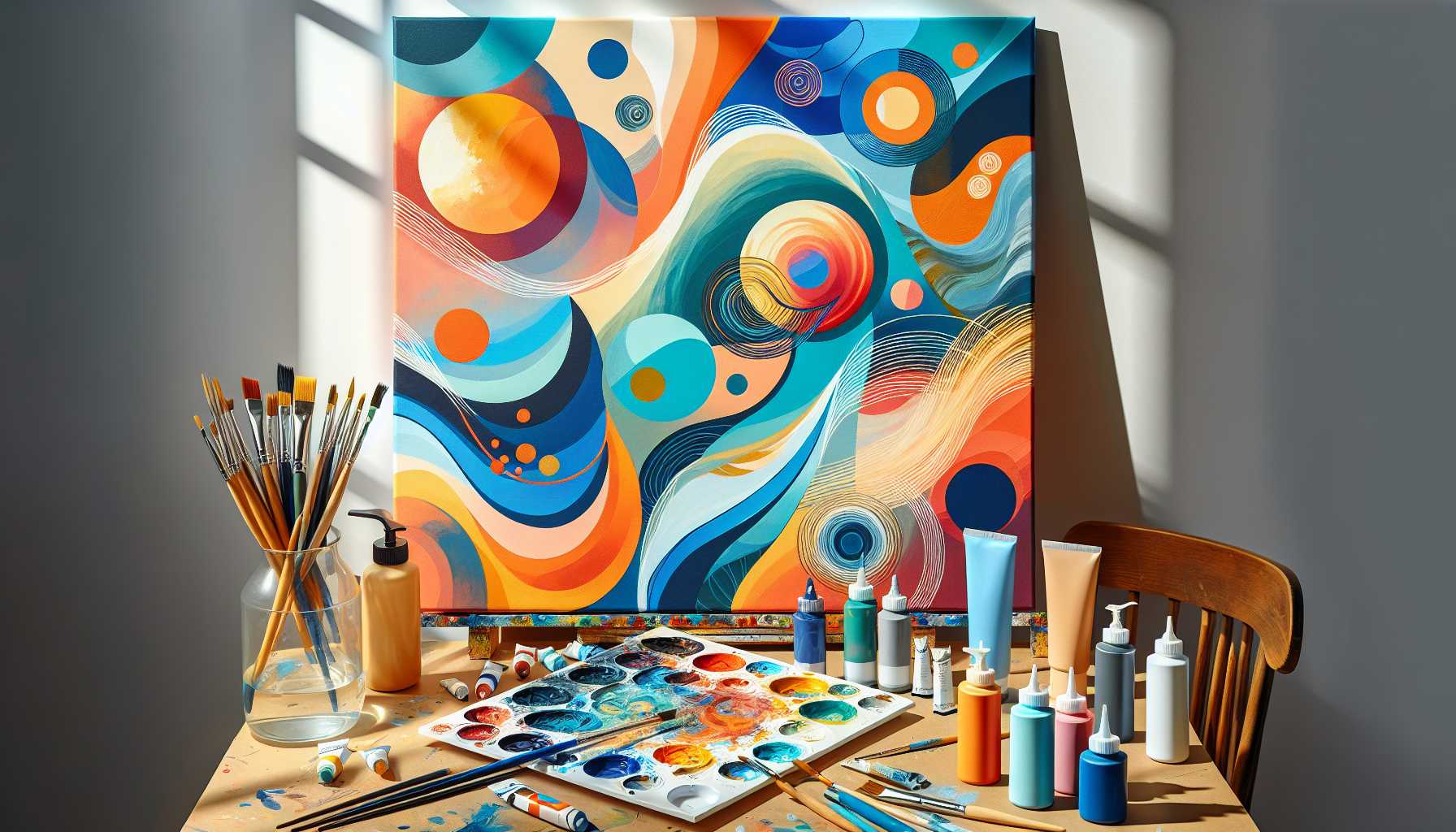 Einfache Abstrakte Formen: Nicht-Gegenständliche Kunst Leicht Erlernen