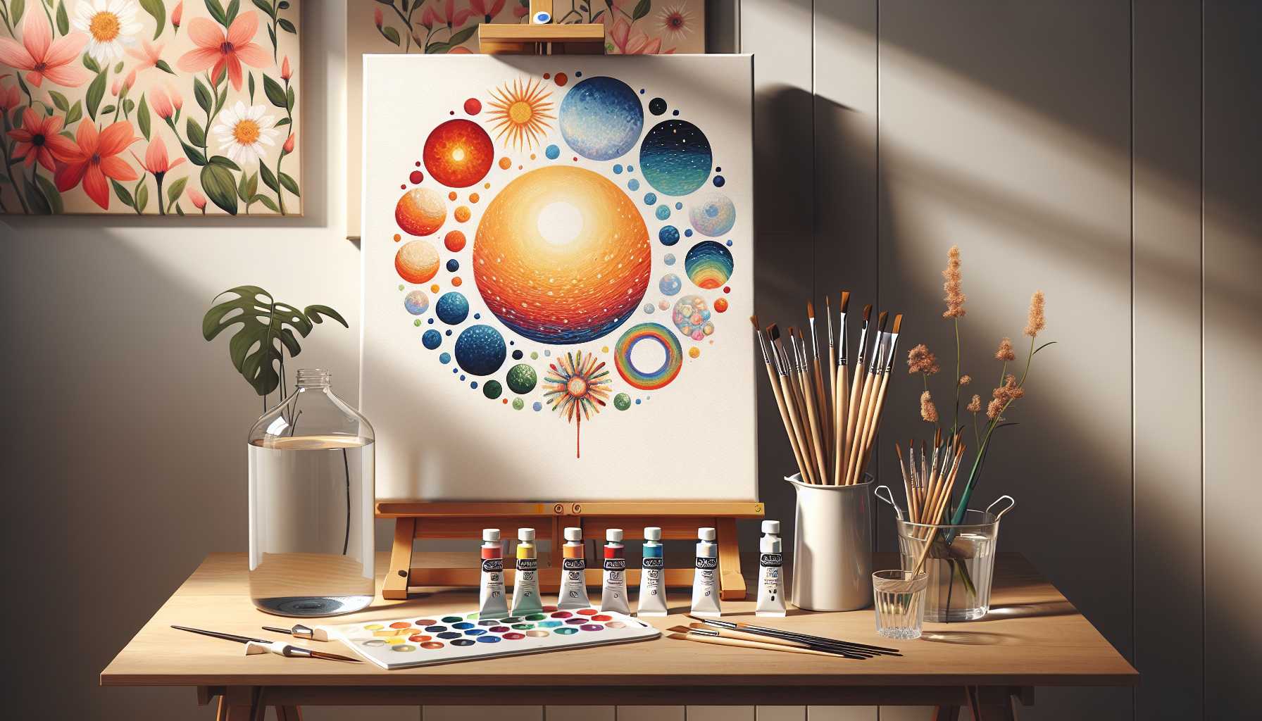 10 Grundlegende Ideen für Kreisgemälde für absolute Anfänger