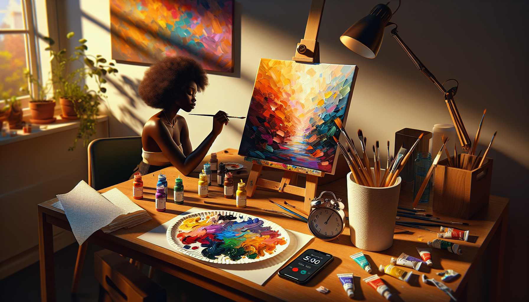 5-Minuten-Malprojekte: Schnelle Kunstsessions für Anfänger und Kreative