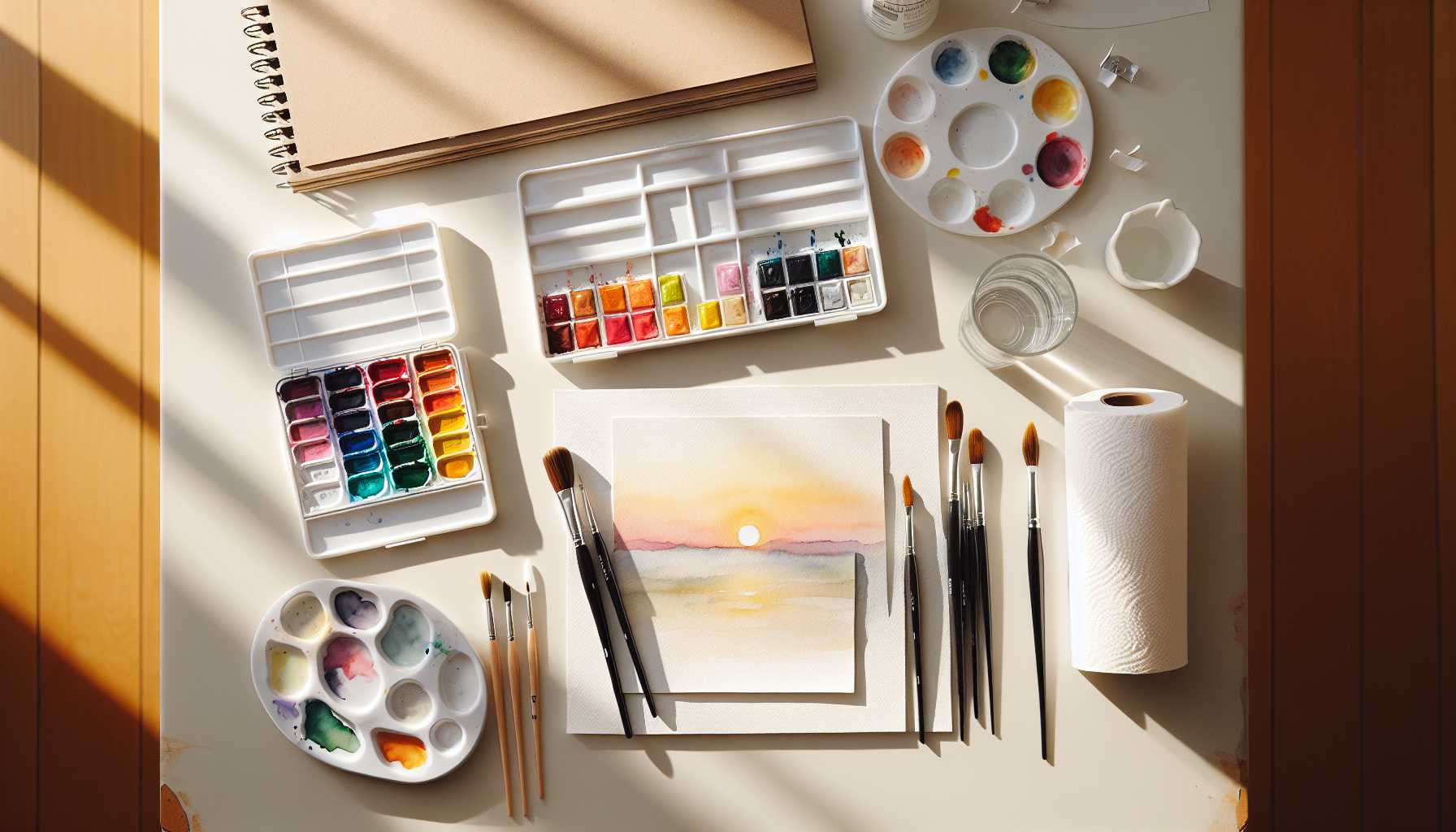Aquarellmalerei für Anfänger: Grundlegende Materialien und Techniken