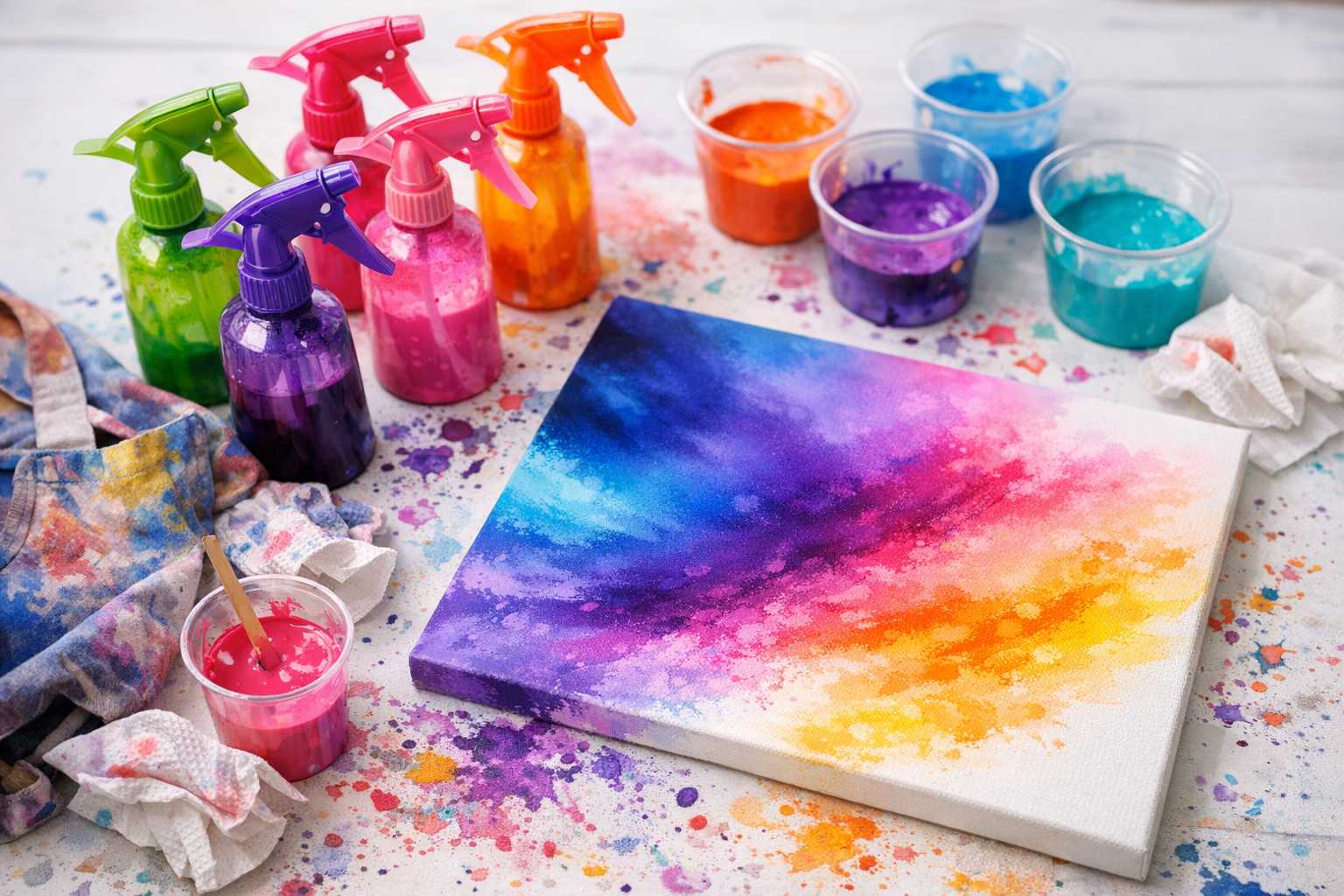 Sprühflaschen-Kunst: Der ultimative Leitfaden für Anfänger
