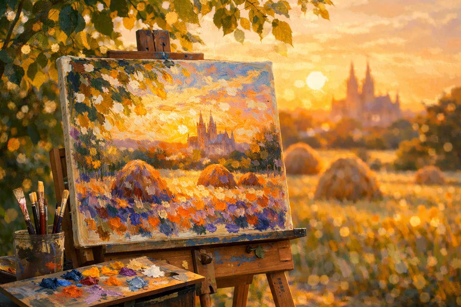 Das Geheimnis des Lichts enthüllen: Ein Blick ins Herz der impressionistischen Kunst
