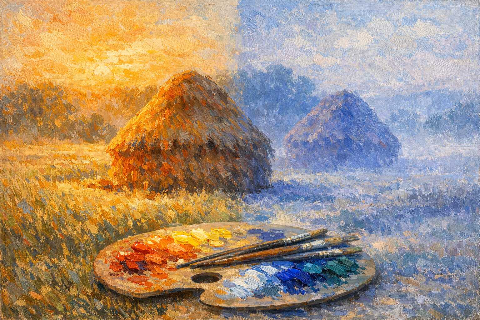 Farbtemperatur in der impressionistischen Kunst: Alles, was du wissen musst