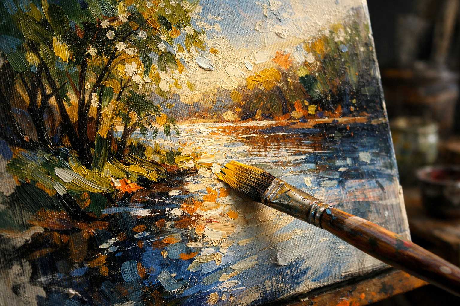 Bewegung einfangen: Die Kraft dynamischer Methoden in der impressionistischen Kunst
