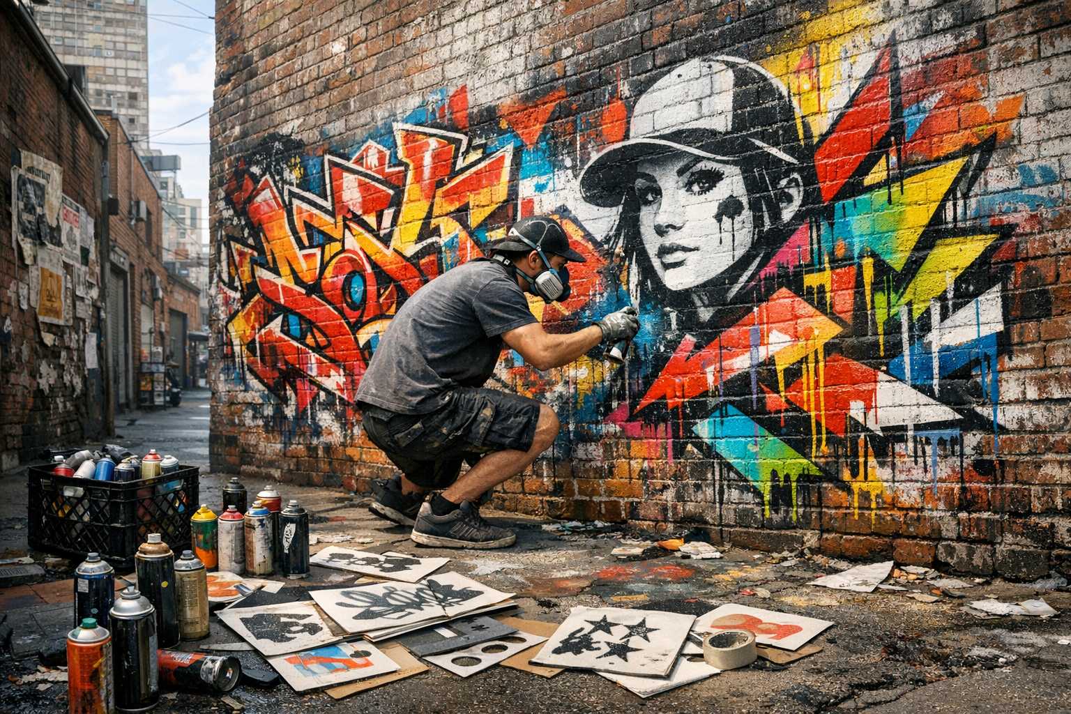 Straßenkunst verstehen: Ein Leitfaden zur zeitgenössischen urbanen Malerei