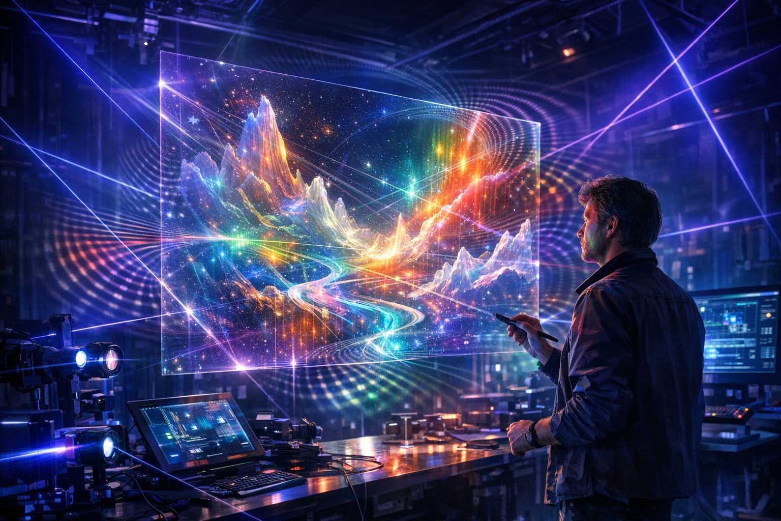 Die Zukunft der Kunst: Ein Leitfaden zu holografischen Maltechniken