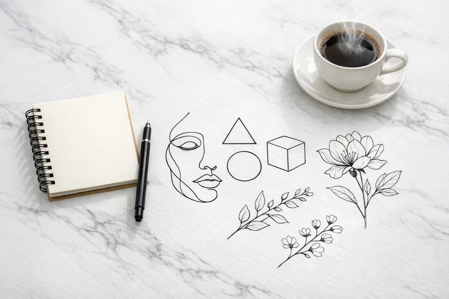 Leitfaden zur linearen minimalistischen Kunst: Die Schönheit der Einfachheit